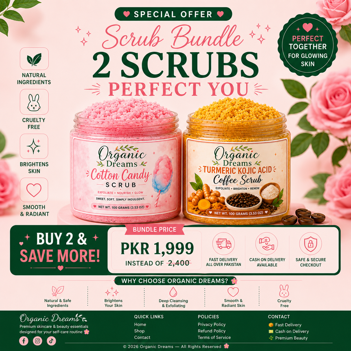 Scrub Bundle Face & Body Scrub