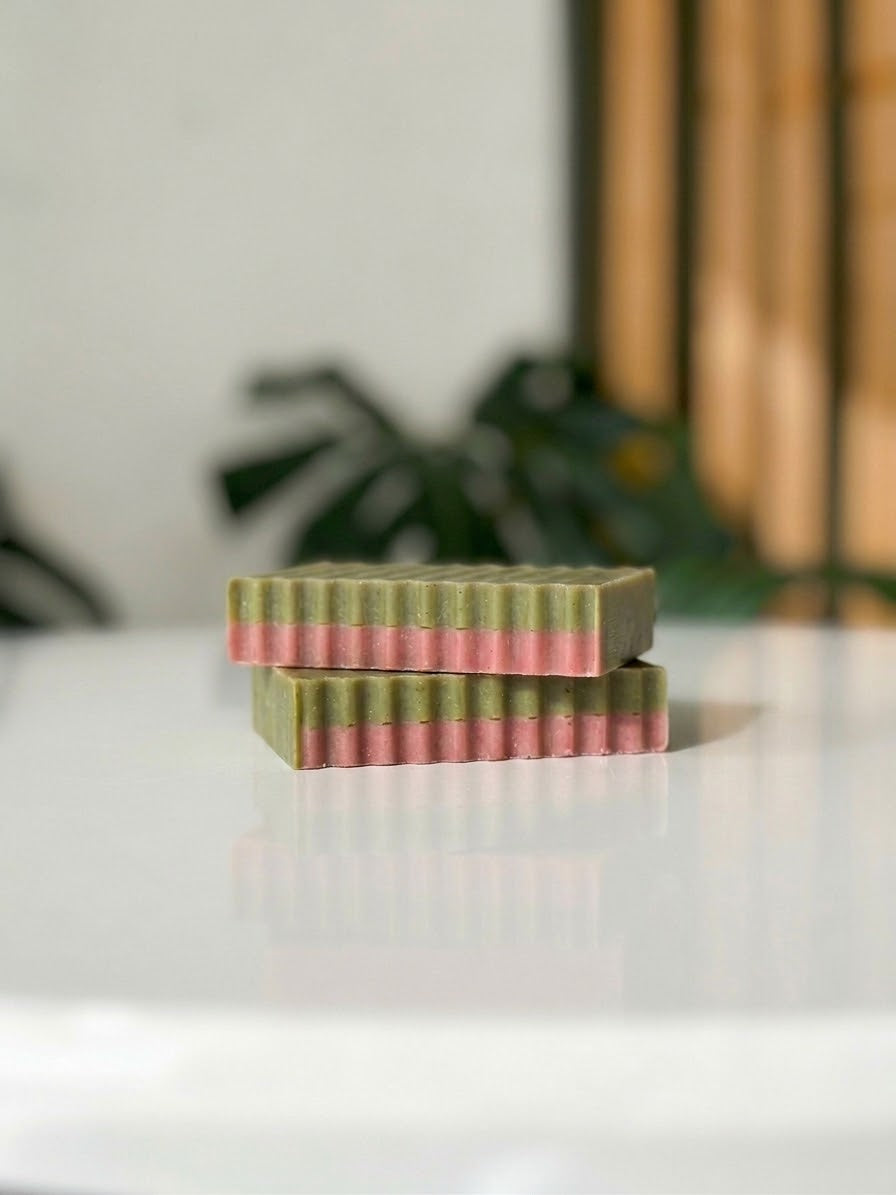 Matcha & Strawberry Organic Soap