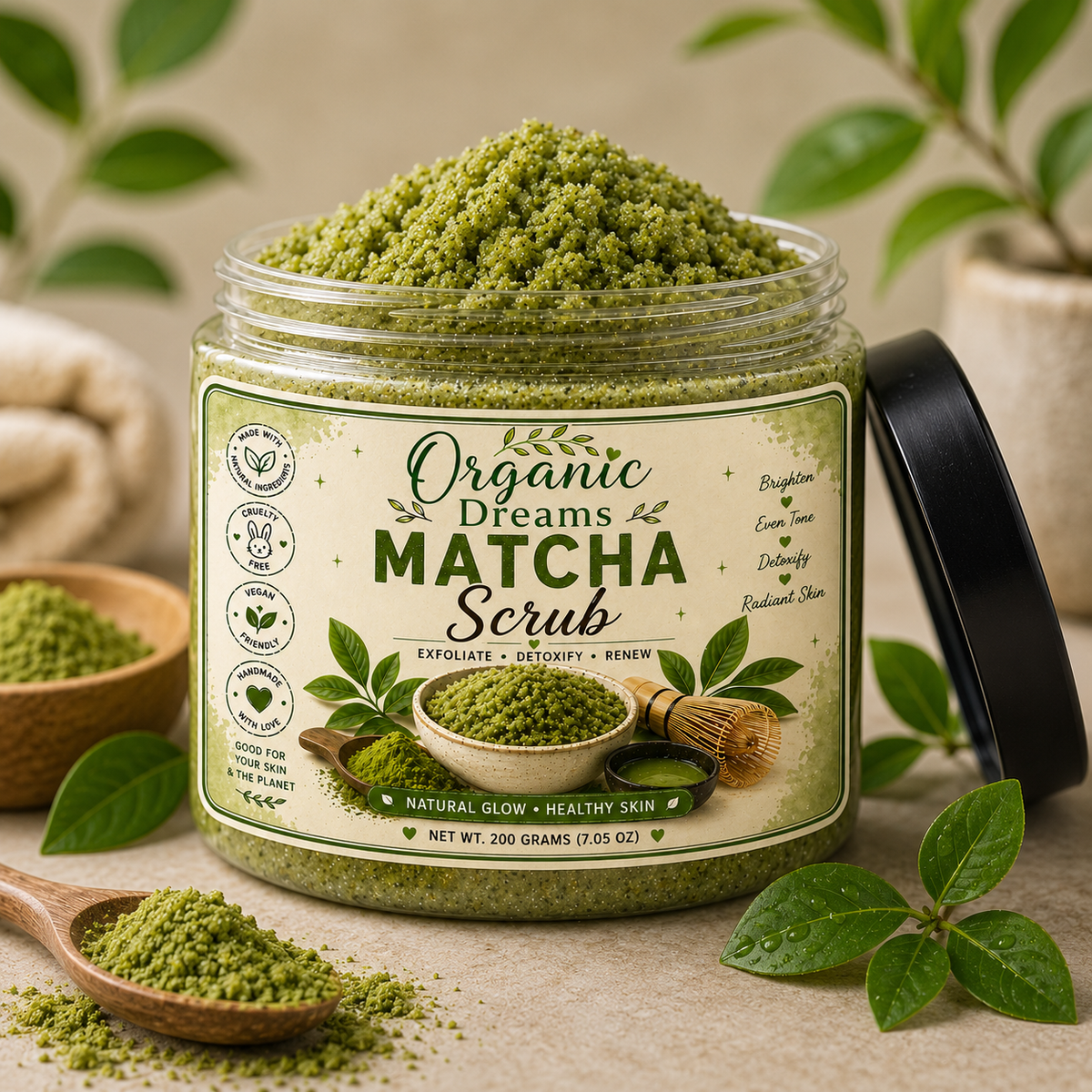 Matcha Scrub